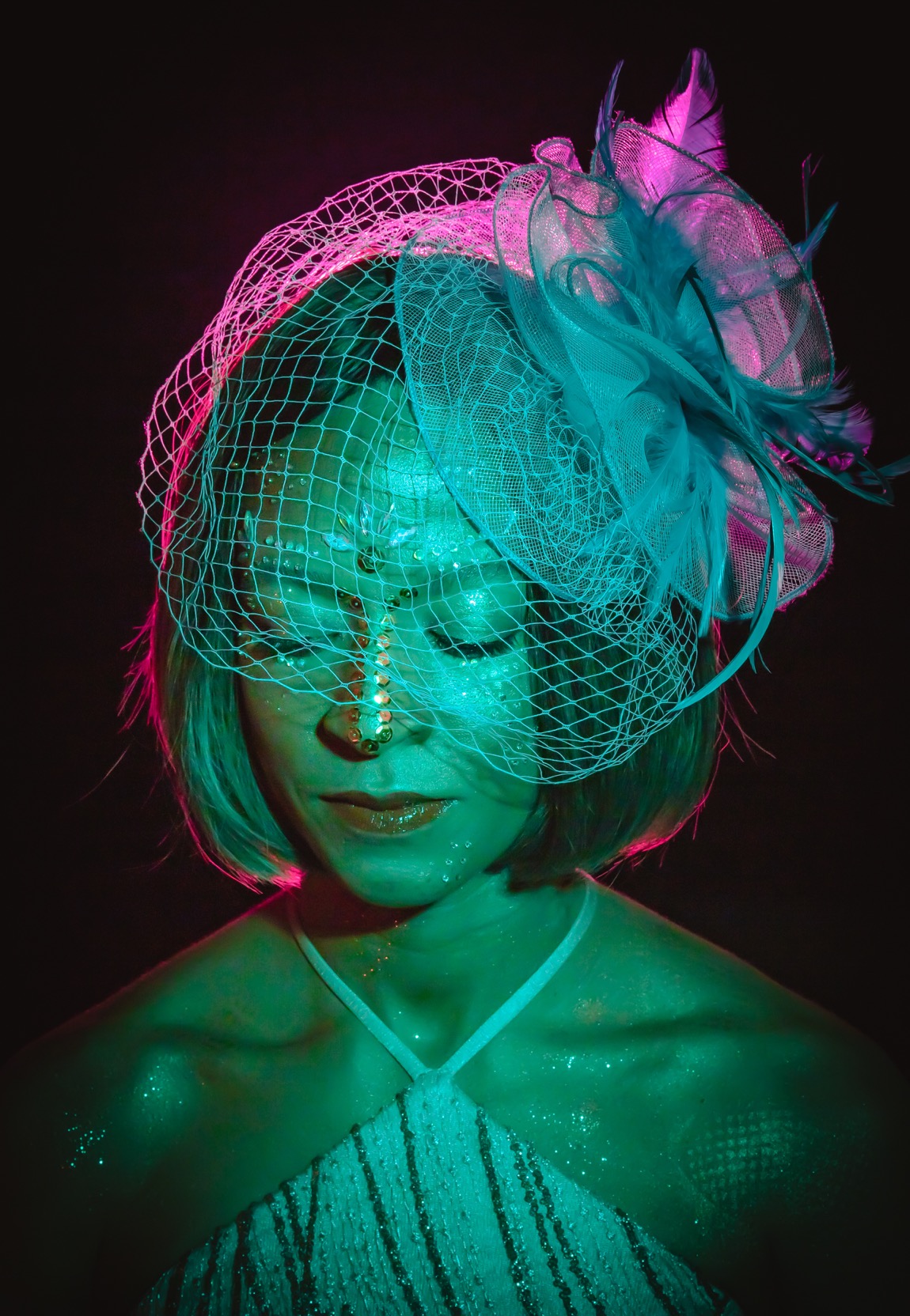 Color Gel Portraits Eriko Palmer 